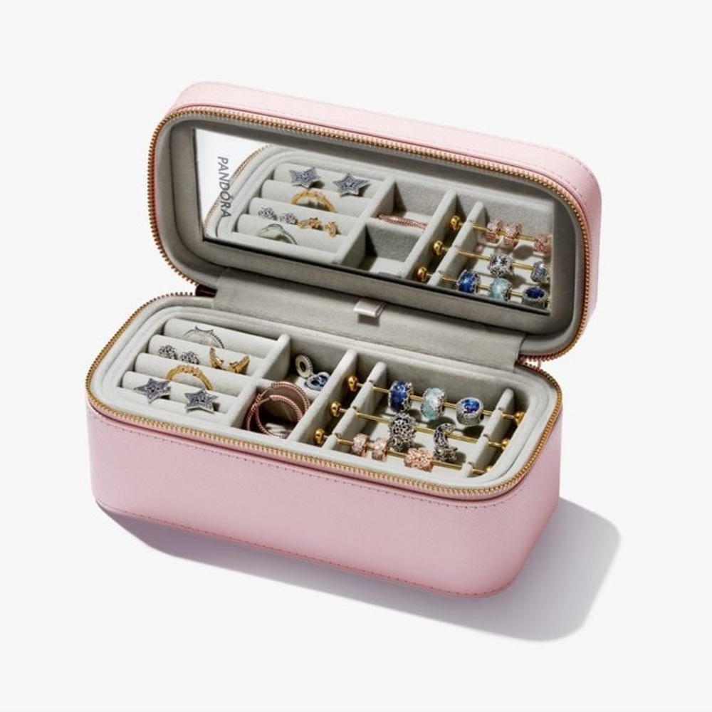NEW - Authentic Pandora - Pink Small Jewellery Box